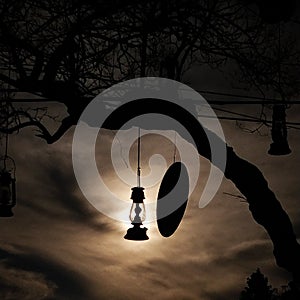 Lamp Light Night moon Luminance