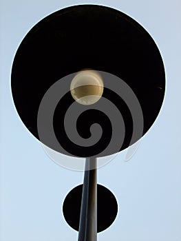 Lantern lighting electricpole