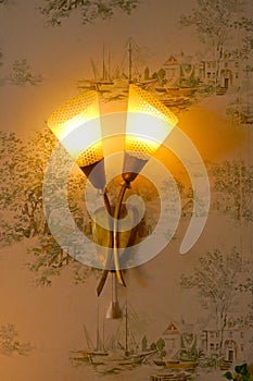 Lamp, wall lamp in the style of the 50s - Image -