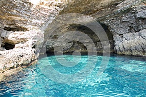 Lampedusa cavern photo