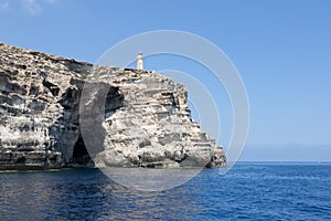 Lampedusa island, the souther italian island photo