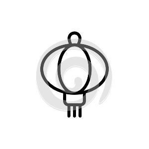 Lampion icon vector design templates