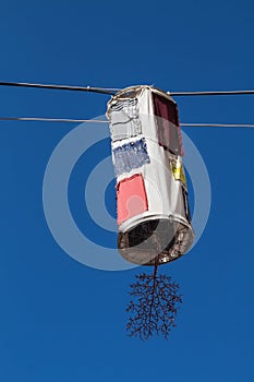 Lampion - street light and a blue sky