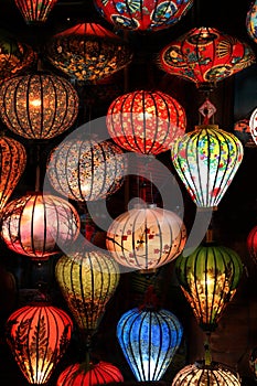 Lampions of Hoian, Vietnam photo