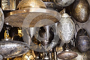 Lampions at Moroccan souks