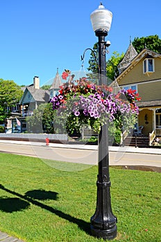 Lamppost on Mackinac Island