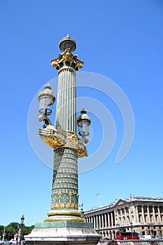 Lamppost, Paris