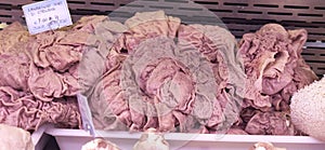 lampredotto, stewed the fourth stomach of cow