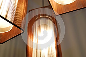 Lamps with Brown Shades