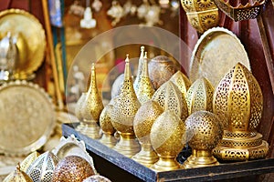 Lamps on Moroccan marke