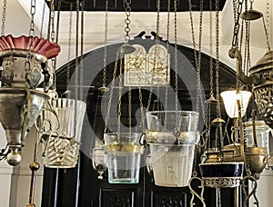 Lamps of The Simon Attias Synagogue photo