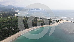 Lampuuk Beach View from the Drone, Banda Aceh