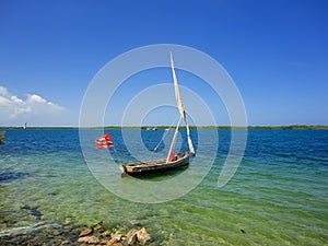 Lamu island in Kenya