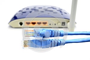 LAN Cable connect to Network Device