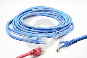 LAN Cable connect to Network Device