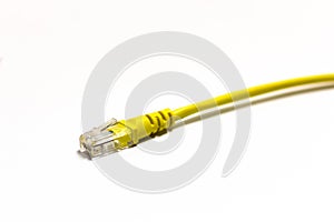 Lan cable and connecto