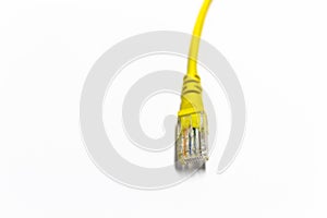 Lan cable and connector