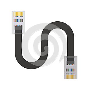 Lan cable RJ45 Type B