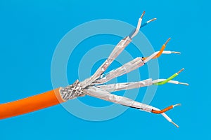 LAN CAT7A S/FTP Cable pairs