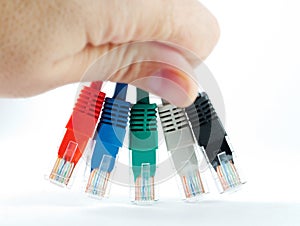 Lan connectors