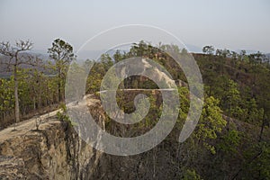 Lan Kang Pai canyon. Pai, Thailand