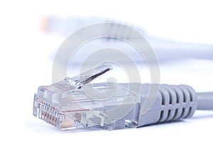 LAN network cable connector