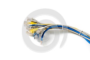 LAN Network cable with RJ-45 connector