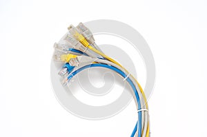 LAN Network cable with RJ-45 connector