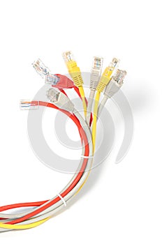 LAN Network cable with RJ-45 connector