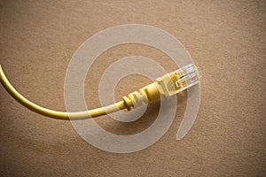 LAN network connection Ethernet RJ45 cable