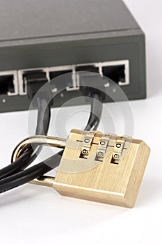 LAN Switch Security Locked