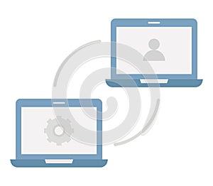 Lan technology Flat  Vector icon which can easily modify or edit