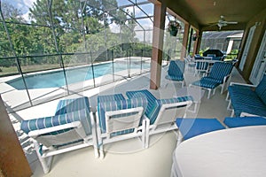 Lanai, Pool and Spa