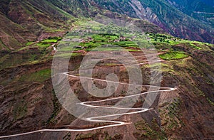 Lancang River Canyon photo