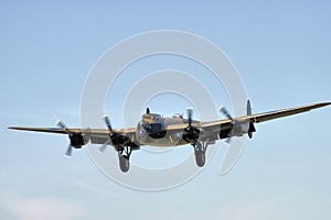Lancaster Bomber Landing