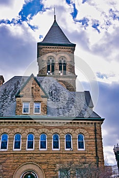 Lancaster Ohio City Hall built in 1867.