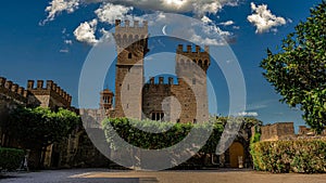 Lancellotti castle in Italy