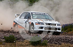 Lancer Evo Rallycar