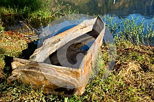 Lancha, small boat. photo