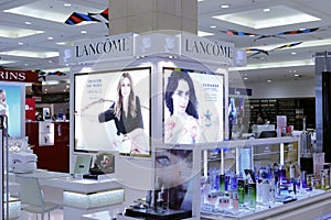 Lancome cosmetic counter