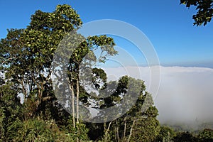 The land above the clouds