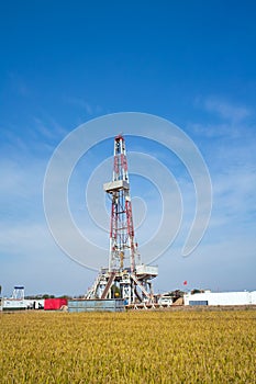 Land drilling rig photo