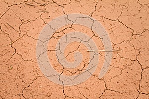 The land is dry until it breaks down, used as a background.