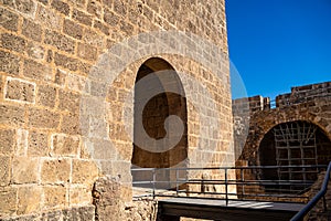 Land Gate (Ravelin) in the Fortifications of Famagusta