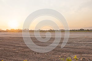 Land or landscape at evening in Chiang Mai