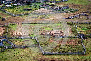 Land and outbuildings cattle farm