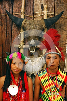 Land & People of Nagaland-India.