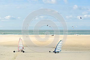 Land sailing and powerkiting