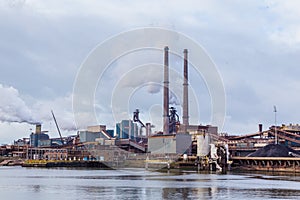 Landascape with Industry plant