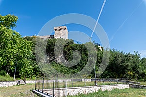 Landascape of rocca di Narni of medieval age